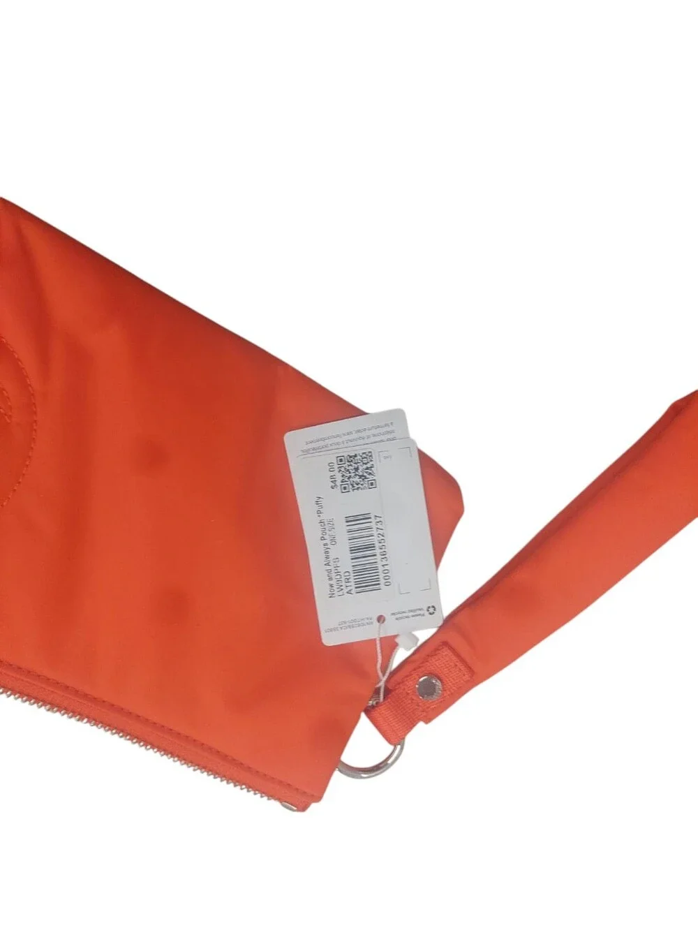 NWT now and always puffy wristlet Lululemon